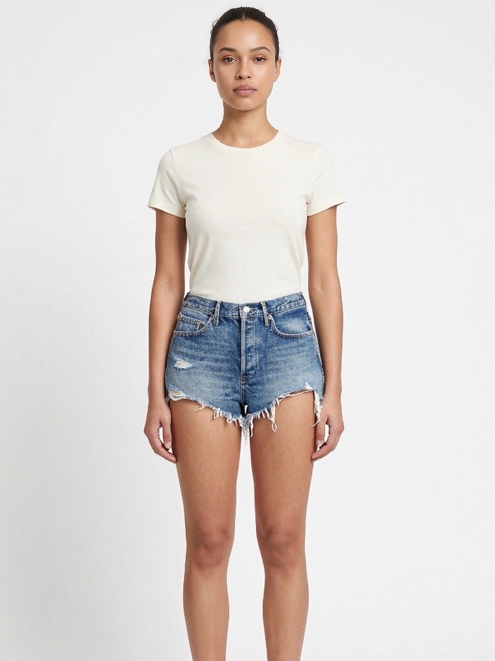 Agolde denim jean shorts size 29
